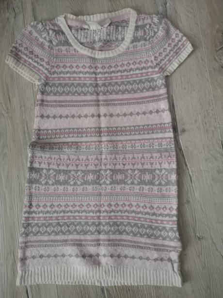 Svetrové saty, h&m,110