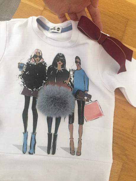 Dievcenska luxusna mikinka, wojcik,104