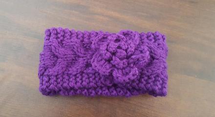 Detská čelenka s kvietkom, 86