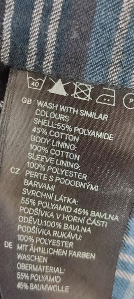 Chlapčenská jesenná predĺžená bunda h&m, h&m,164