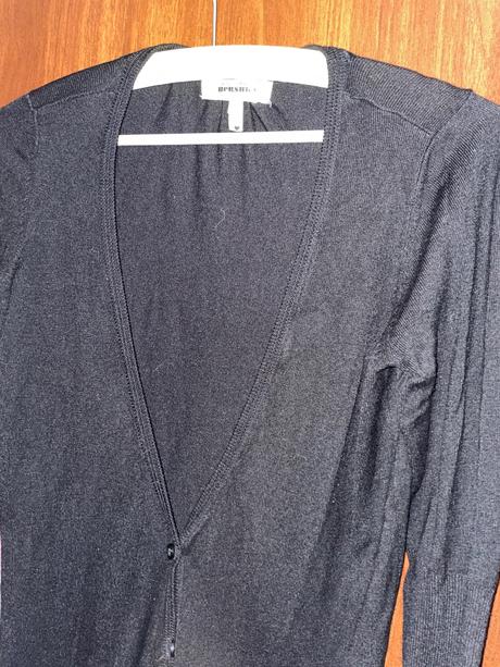 Tenký dlhší kardigan alebo svetrík, bershka,s