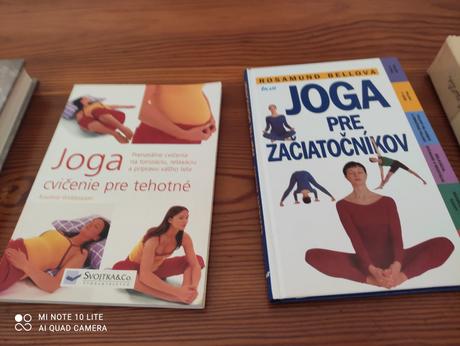 Knihy joga, rastliny a iné, 