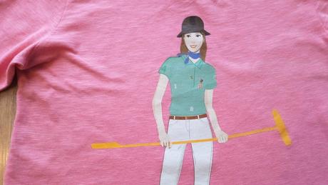 Tričko pre malé jazdkyne 128/134, u.s. polo assn.,128