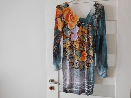 Šaty modrasté 38v,, 38