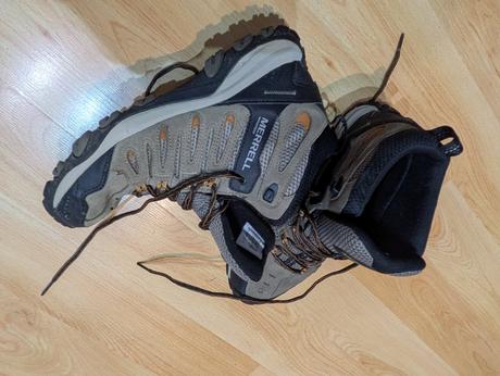 Pánske turistické topánky merrel 42, merrell,42
