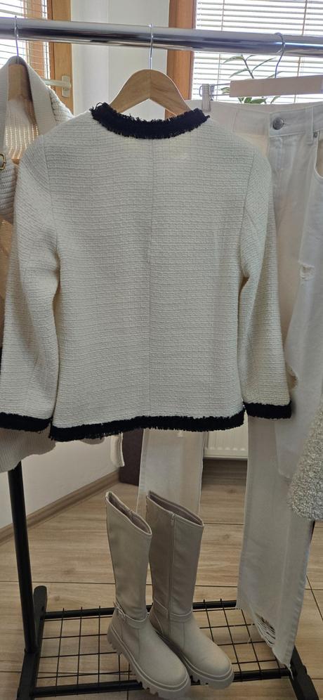 Štrukturovaný kabátik h&m, h&m,36
