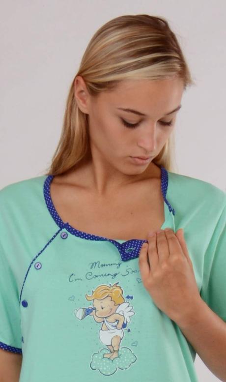 Materská nočná košieľka so županom, vienetta secret,l / m / s / xl / xxl