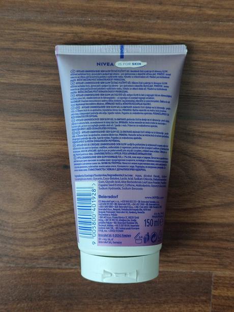 Nivea luminous gél, 
