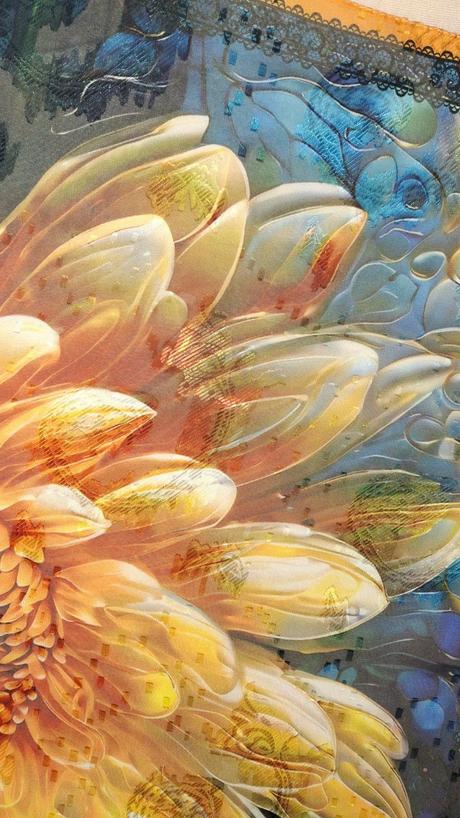 Farebná šatka slnečnica, 68