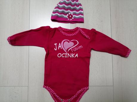 Body plus čiapočka veľ. 68, 68