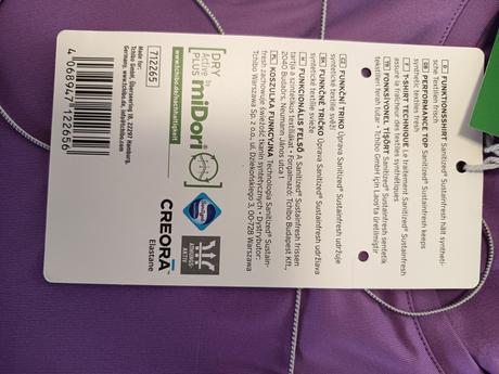 Nové funkčné tričko s 3/4 rukávmi, 40/42 tchibo, m