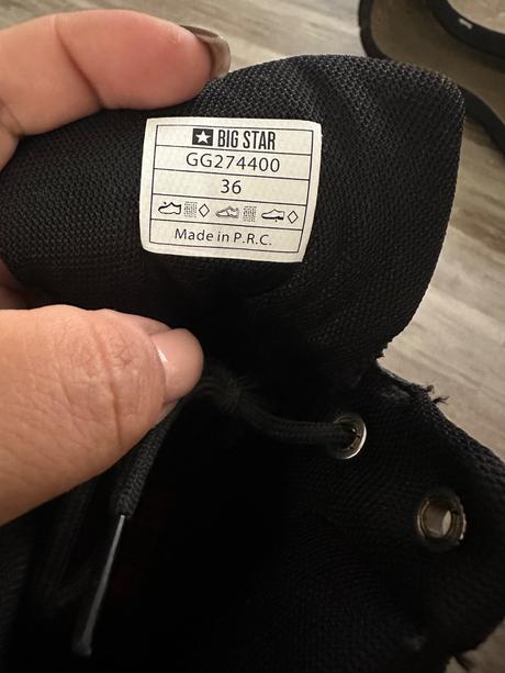 Big star cizmy 36, 36