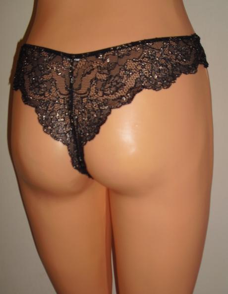 S vyssim pasom sexy tangaciky trblietave, m