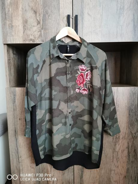 Dámska košeľa, fishbone,l