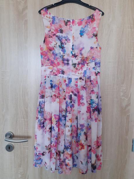 Kvetované šaty, orsay,36