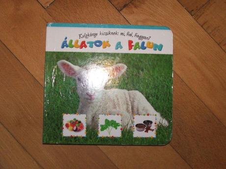 Knižka -leporelo zvieratka madarske, 