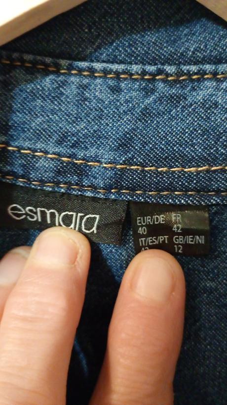 Rifľova košeľa 40/42, esmara,l