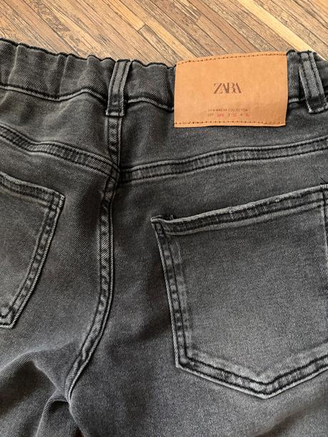 Nenosené zara mäkké skinny rifle+gratis nohavice, zara,146