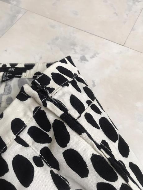Nohavice dalmatínec, h&m,38