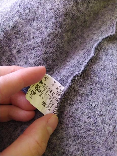 Kardigán s vlnou, s