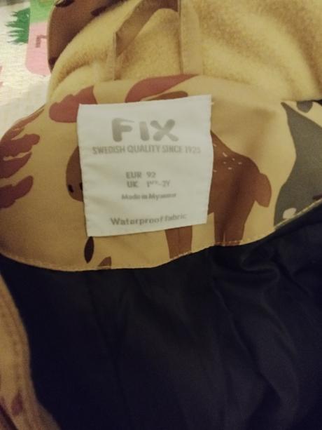 Zimný overal fix, lindex,92