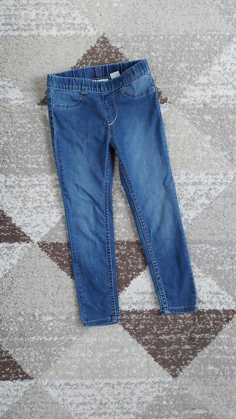 Rifľové legíny, h&m,104