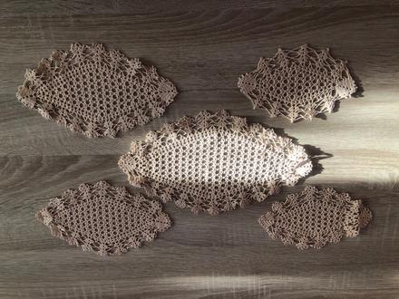 Hačkované obrúsky,