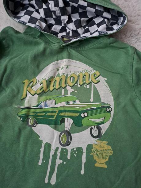 Mikina cars, h&m,104