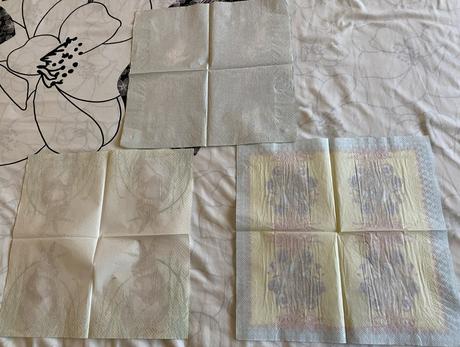 Servítky na tvorenie - veľká noc - jar,