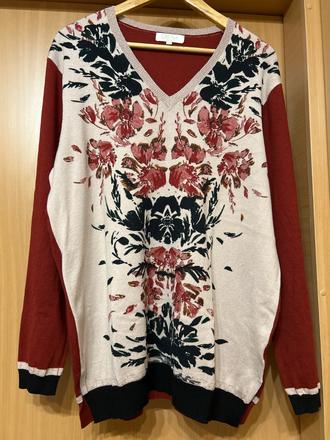 Elegantný predĺžený pulóver xl/xxxl, xxl
