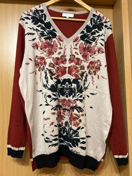 Elegantný predĺžený pulóver xl/xxxl, xxl