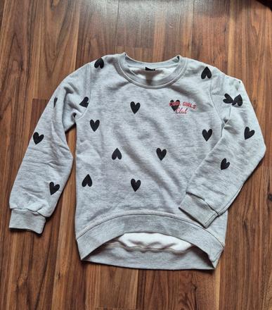 Mikina so srdiečkami, kik,128