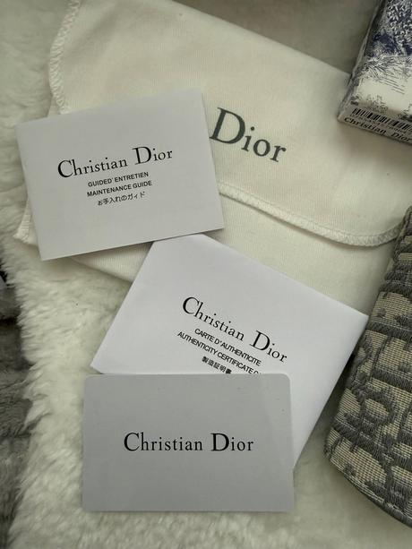 Dior saddle bloom card holder, dior