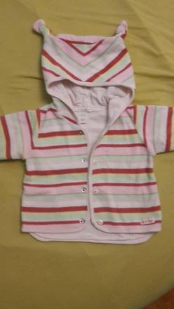 Mikina s kapucňou, h&m,62