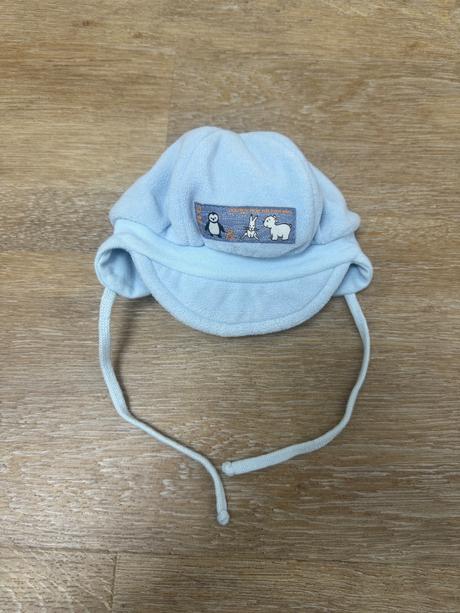 Modrá čiapočka so šiltom 0-6m, 36