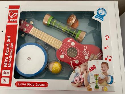 Hape nova hudobná sada - ako darček,