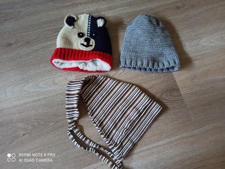 Jesenno zimné čiapky pre chlapčeka, 86