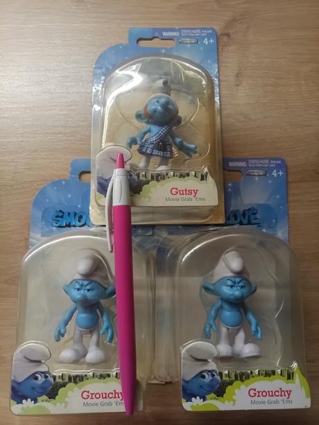 Minecraft šmolkovia figúrky, 