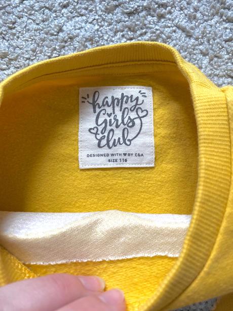 Zateplená mikina v.116,c&a v top stave., c&a,116