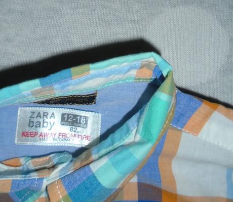 Košeľa na 12 až 18 mesiacov, zara,86