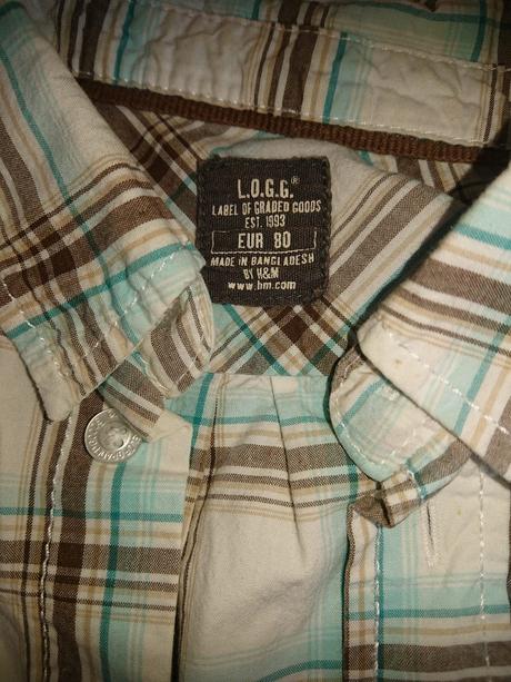 Košeľa h&m 80, h&m,80