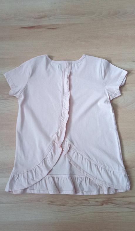 Tričko s volánom na chrbte, sinsay,134