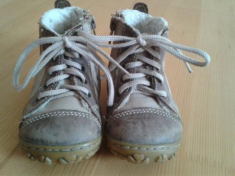 Zimné kožené topánočky, santé,22