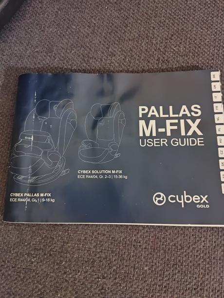 Autosedačka cybex pallas m-fix gold line, cybex