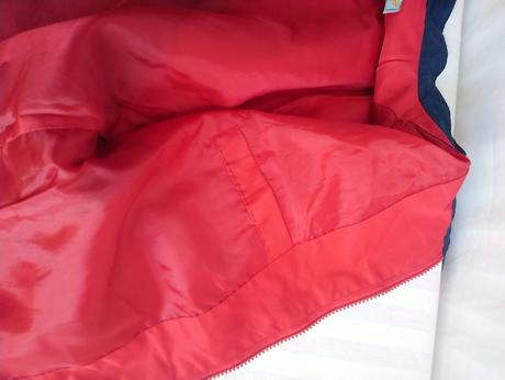 Prechodná červeno modrá bunda, skyblue, 164