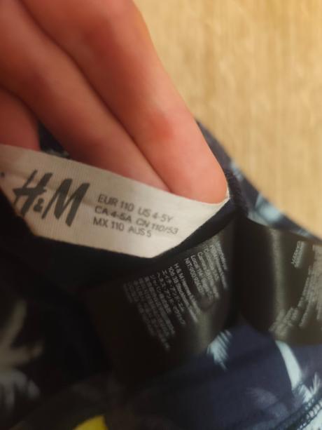 Šortky, h&m,110