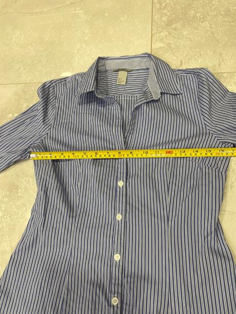 Pásikavá košeľa, h&m,38