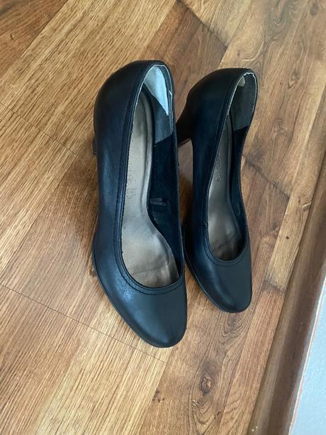 Čierne lodičky tamaris, tamaris,40