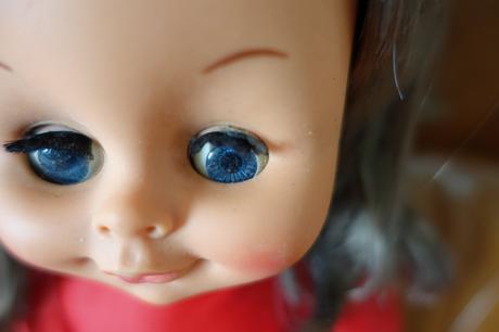 Bábika hamiro menšia retro,