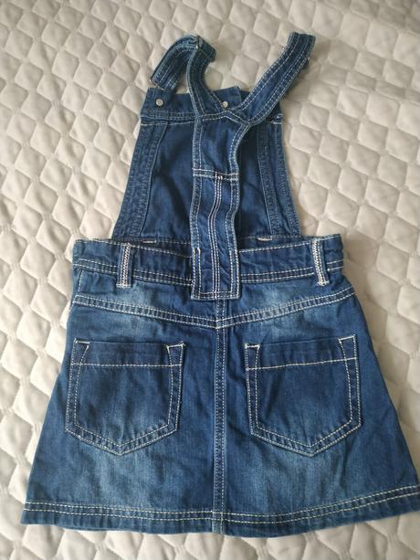 Džínsová šatova sukňa, f&f,116